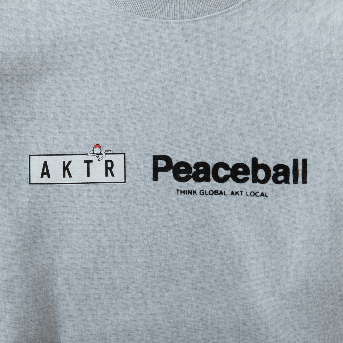 AKTR PUP PCBALL CREWNECK SWEAT GY – AKTR OFFICIAL