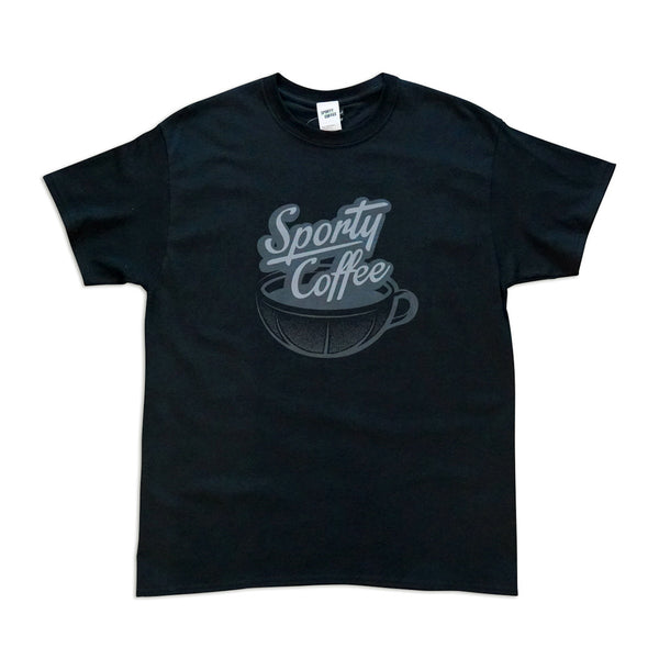 SPORTY CUP TEE BK