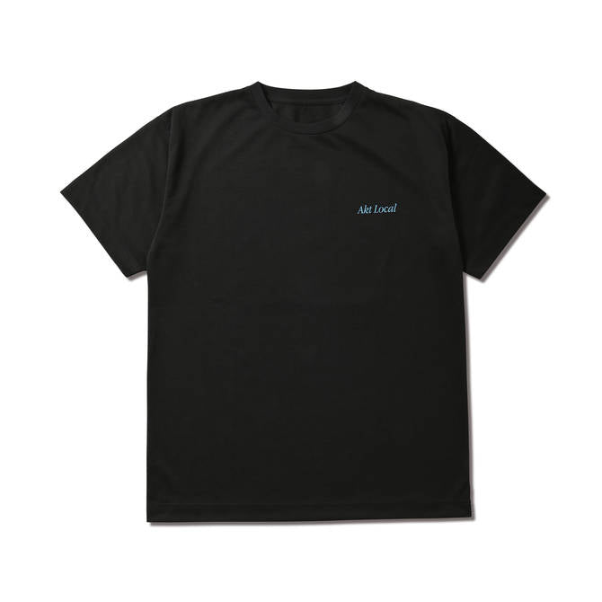 AKT LOCAL PHOTO DRYTECH TEE BK