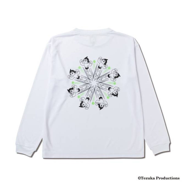 ATOMxAKTR POLY L/S TEE WH