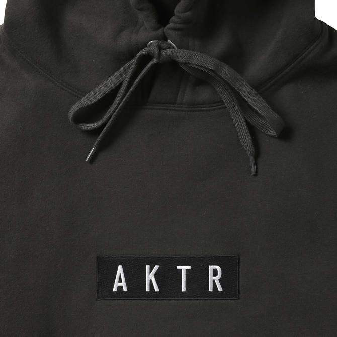 LOGO SWEAT PULLOVER HOODIE BK – AKTR OFFICIAL