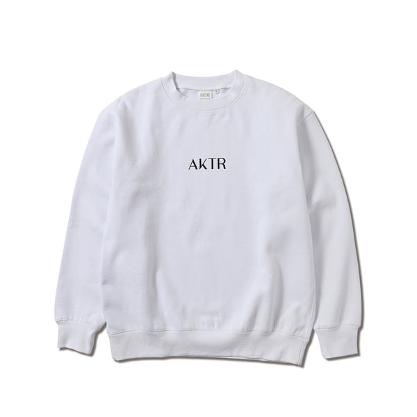 GLOW CREW SWEAT WH – AKTR OFFICIAL