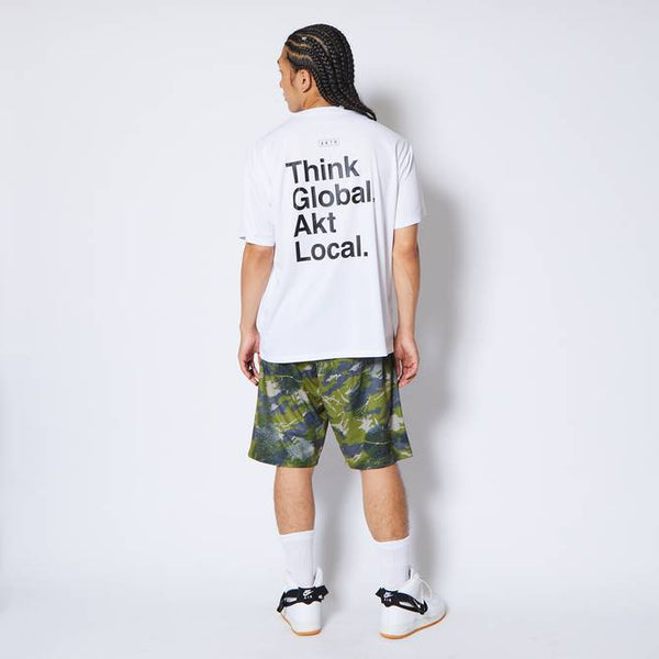 AKT LOCAL LOOSE FIT SPORTS TEE WH