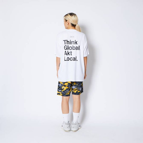 AKT LOCAL LOOSE FIT SPORTS TEE WH