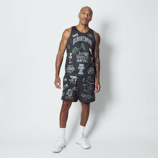 MEMORIAL 5.5-INCH SHRT WD PNTS GY