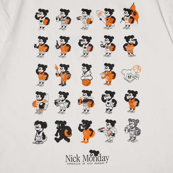 NICK CHRONICLE SPORTS TEE WH