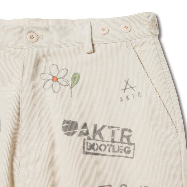 ADJUST FIT MEMORIAL PANTS ECRU