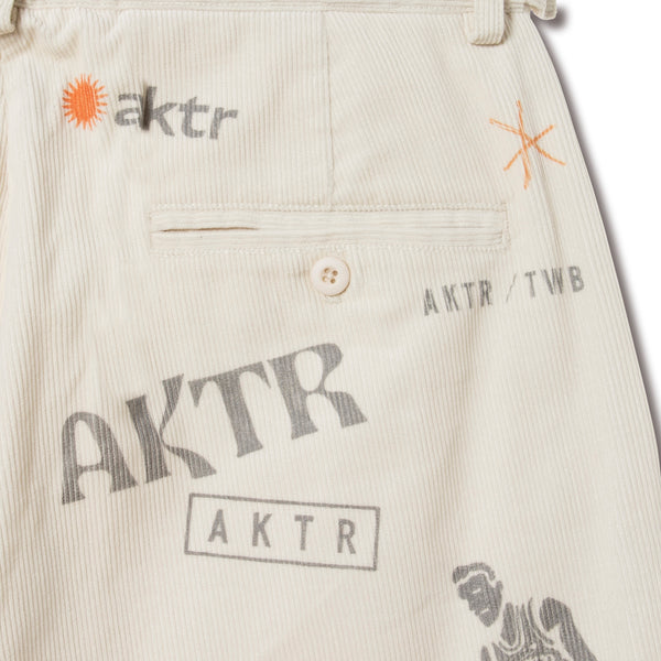 ADJUST FIT MEMORIAL PANTS ECRU