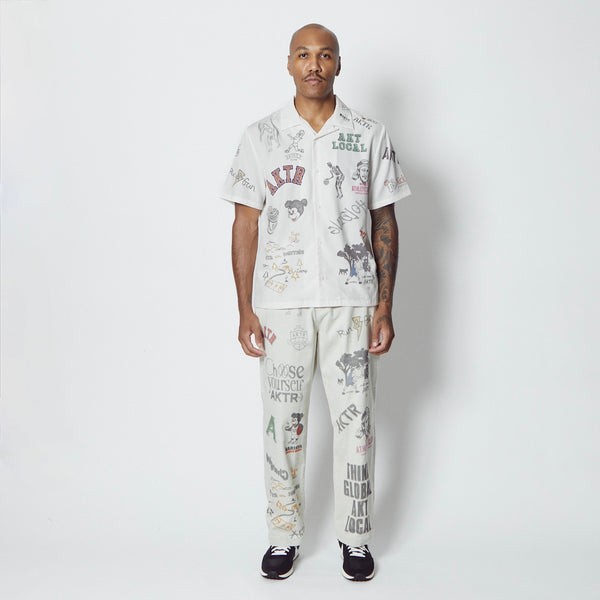 ADJUST FIT MEMORIAL PANTS ECRU