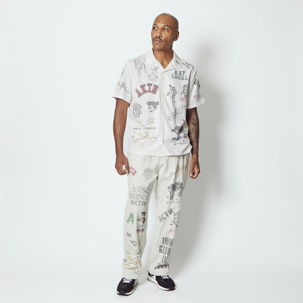 ADJUST FIT MEMORIAL PANTS ECRU