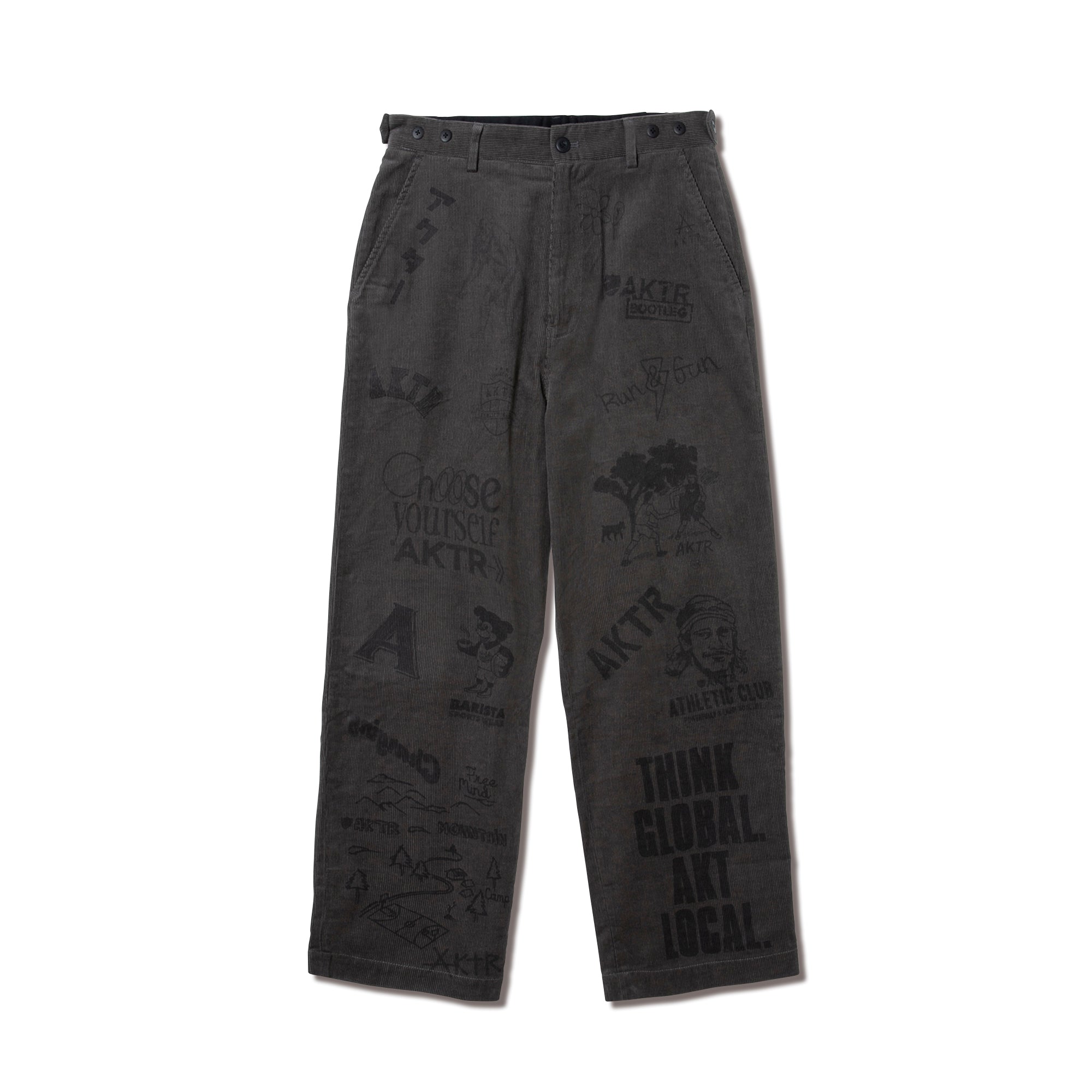 ADJUST FIT MEMORIAL PANTS GY – AKTR OFFICIAL