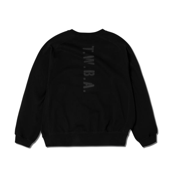 TWB TRANING CREWNECK SWEAT BK