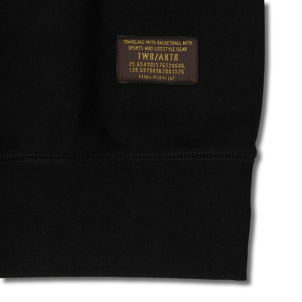 TWB TRANING CREWNECK SWEAT BK