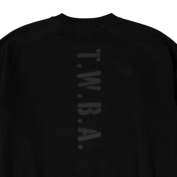 TWB TRANING CREWNECK SWEAT BK