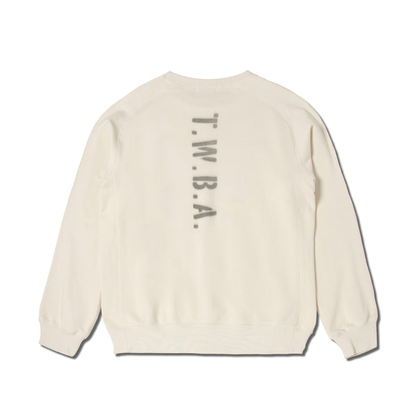 TWB TRANING CREWNECK SWEAT ECRU