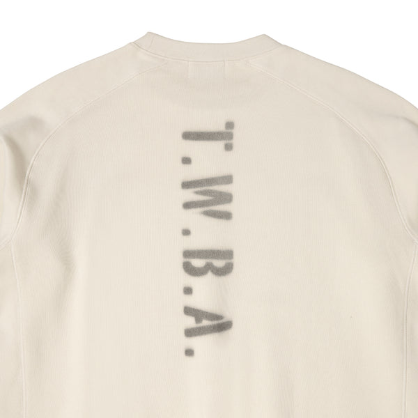 TWB TRANING CREWNECK SWEAT ECRU