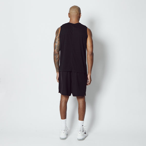 C.Y.C. SLEEVELESS T/C TEE BK