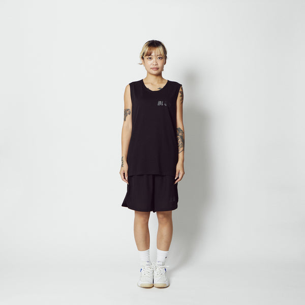 C.Y.C. SLEEVELESS T/C TEE BK