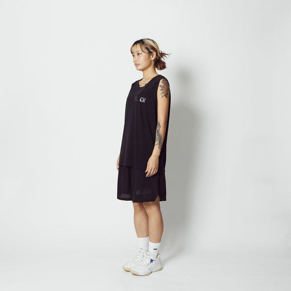 C.Y.C. SLEEVELESS T/C TEE BK
