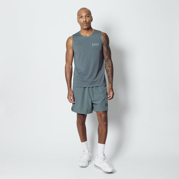 C.Y.C. SLEEVELESS T/C TEE SG