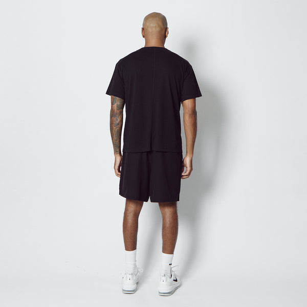 C.Y.C. LOOSE FIT T/C TEE BK