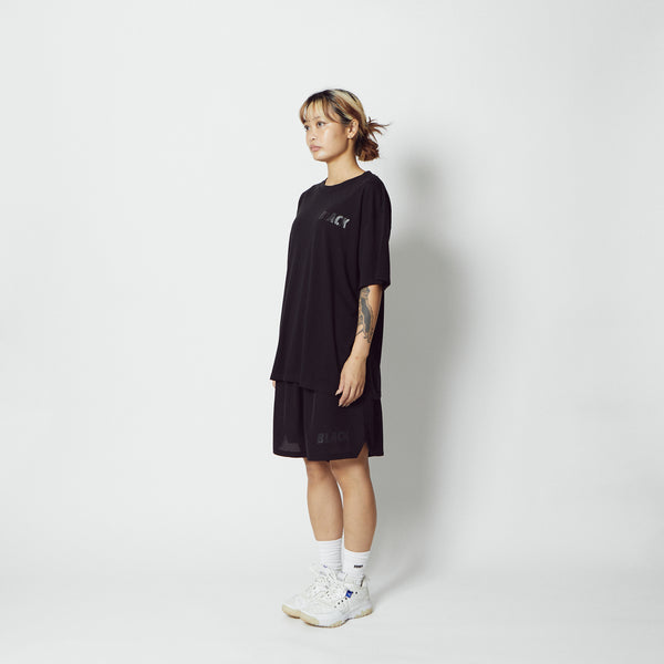 C.Y.C. LOOSE FIT T/C TEE BK