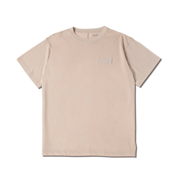 C.Y.C. LOOSE FIT T/C TEE ECRU