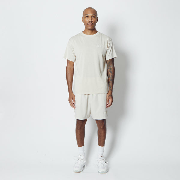 C.Y.C. LOOSE FIT T/C TEE ECRU