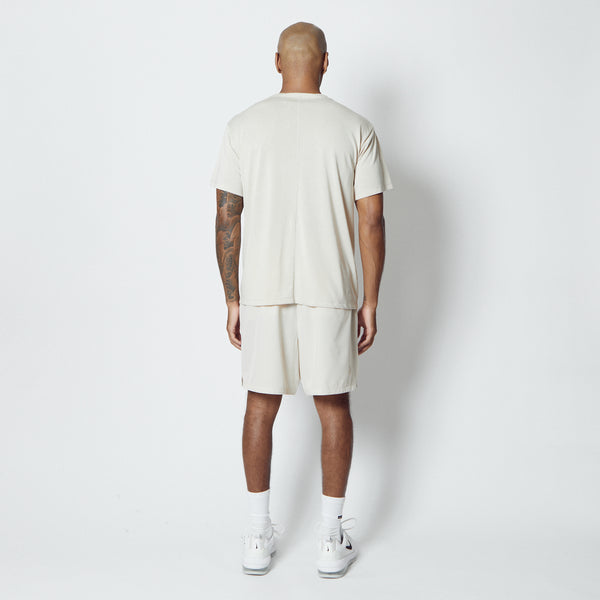 C.Y.C. LOOSE FIT T/C TEE ECRU