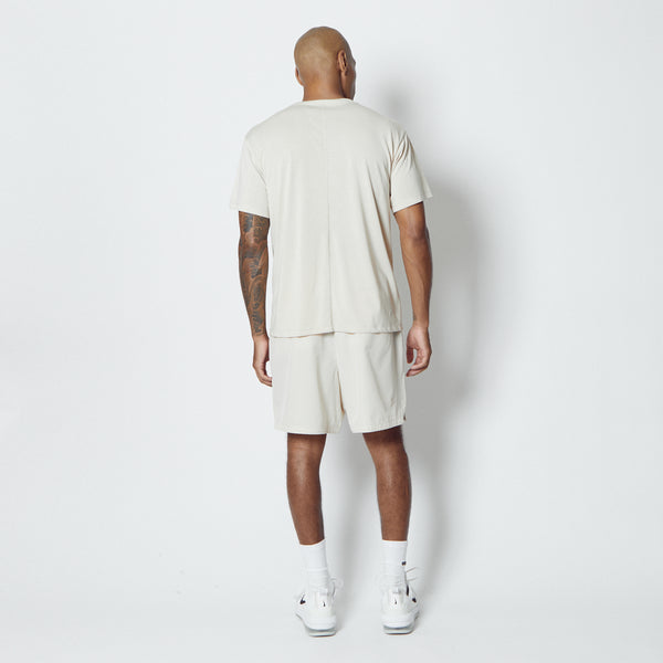 C.Y.C. LOOSE FIT T/C TEE ECRU