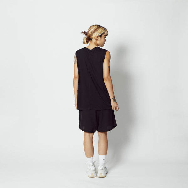 C.Y.C. 5.5-INCH SHRT WD PNTS BK