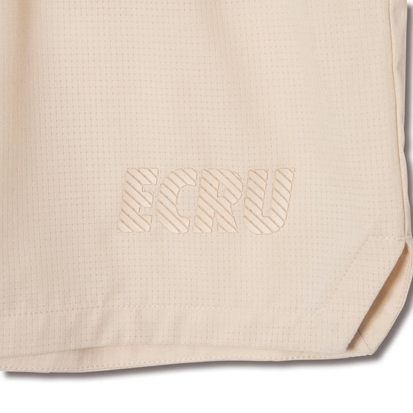 C.Y.C. 5.5-INCH SHRT WD PNTS ECRU