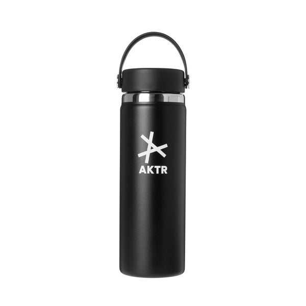 x Hydro Flask 20oz Wide Mouth Bottle BK
