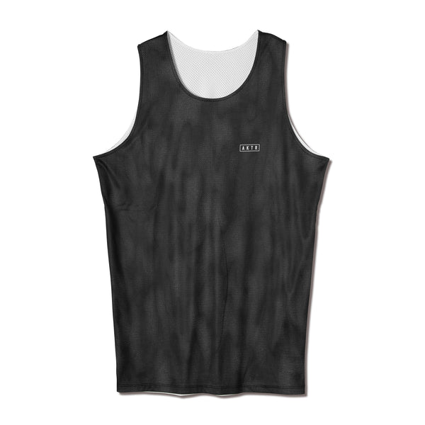 MELT CAMO REVERSIBLE TANK  BKxWH