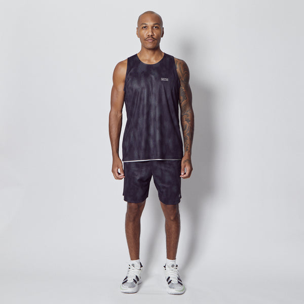 MELT CAMO REVERSIBLE TANK  BKxWH