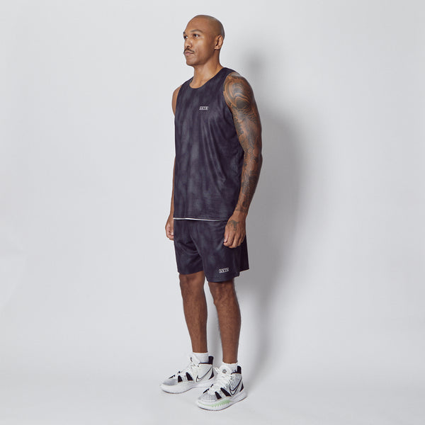 MELT CAMO REVERSIBLE TANK  BKxWH