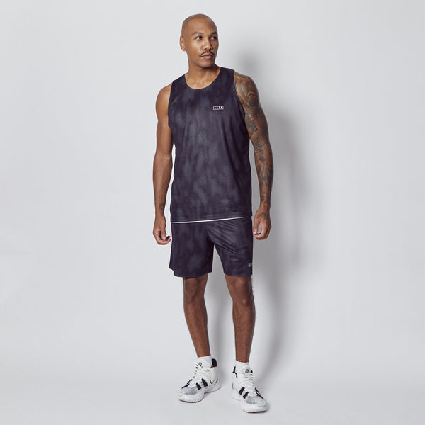MELT CAMO REVERSIBLE TANK  BKxWH