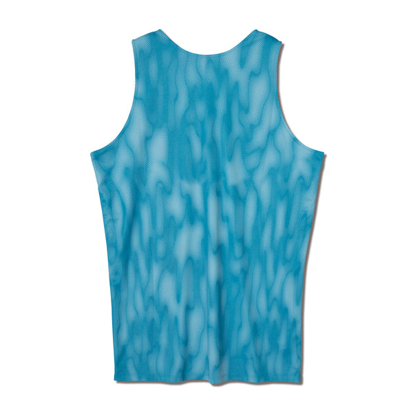 MELT CAMO REVERSIBLE TANK  BLxWH