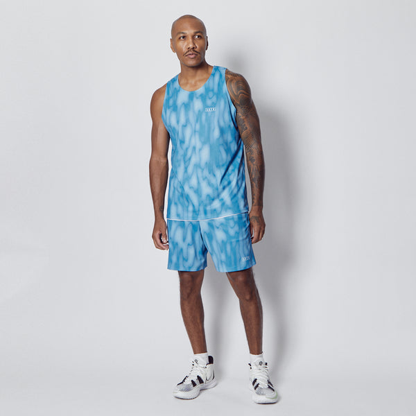 MELT CAMO REVERSIBLE TANK  BLxWH