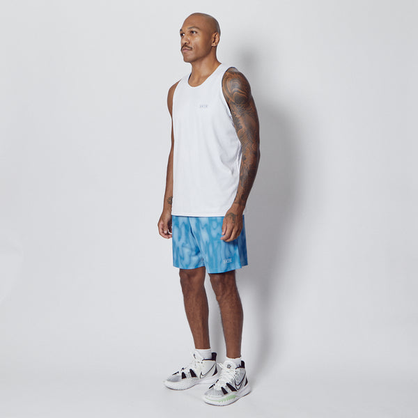 MELT CAMO REVERSIBLE TANK  BLxWH