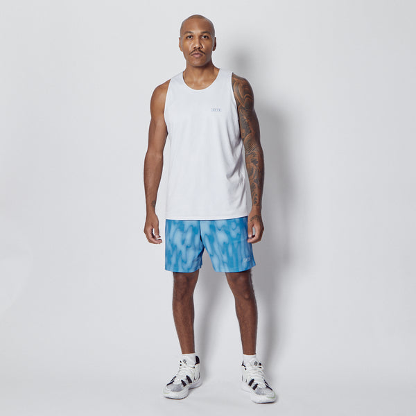 MELT CAMO REVERSIBLE TANK  BLxWH