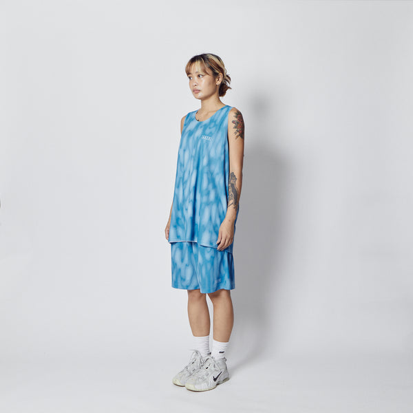 MELT CAMO REVERSIBLE TANK  BLxWH