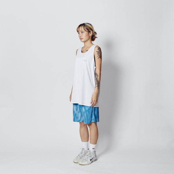 MELT CAMO REVERSIBLE TANK  BLxWH