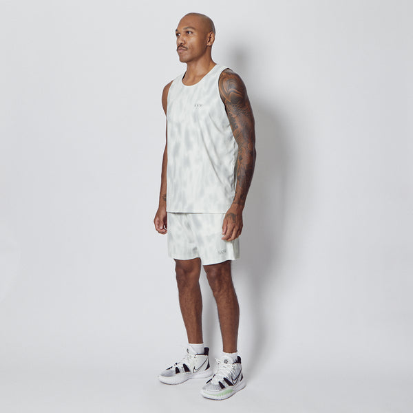 MELT CAMO REVERSIBLE TANK ECRUxBK