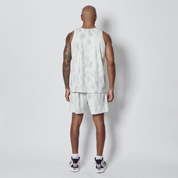 MELT CAMO REVERSIBLE TANK ECRUxBK