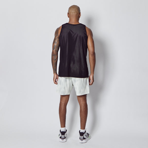 MELT CAMO REVERSIBLE TANK ECRUxBK