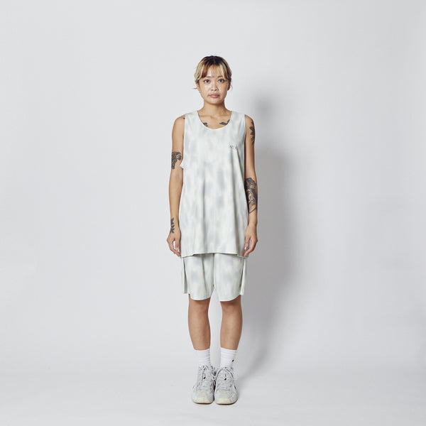 MELT CAMO REVERSIBLE TANK ECRUxBK