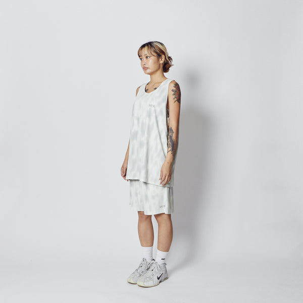 MELT CAMO REVERSIBLE TANK ECRUxBK