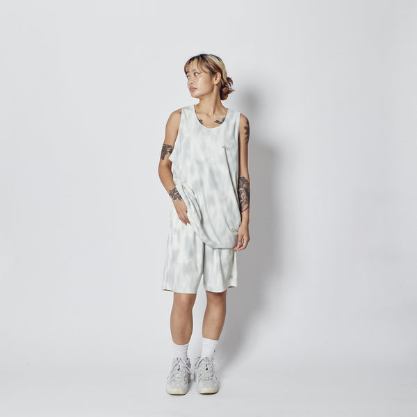 MELT CAMO REVERSIBLE TANK ECRUxBK