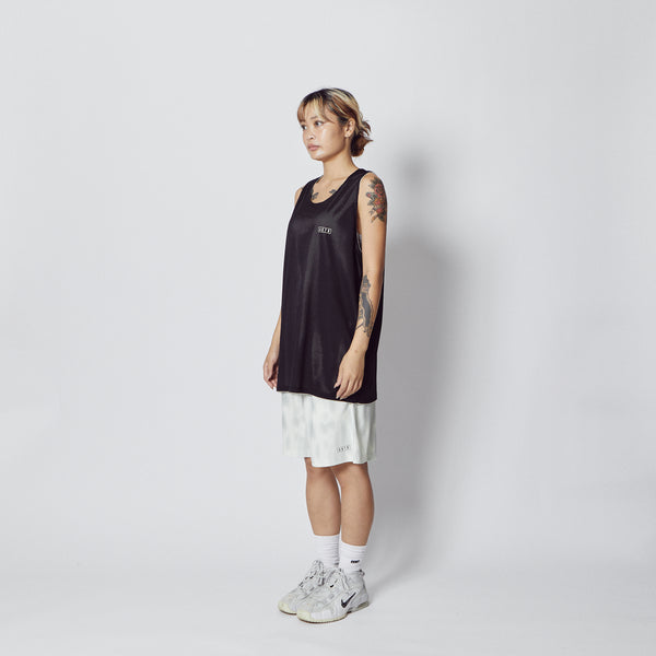 MELT CAMO REVERSIBLE TANK ECRUxBK
